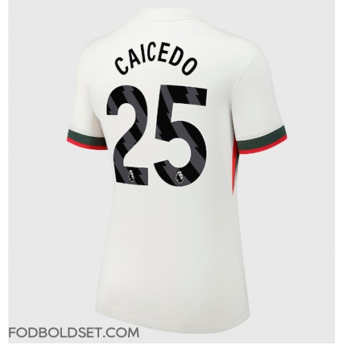 Chelsea Moises Caicedo #25 Udebanetrøje Dame 2025-26 Kortærmet